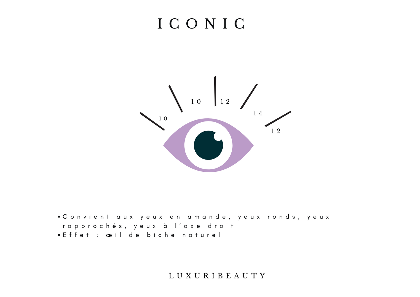 ICONIC – Extension de Cils Volume Russe