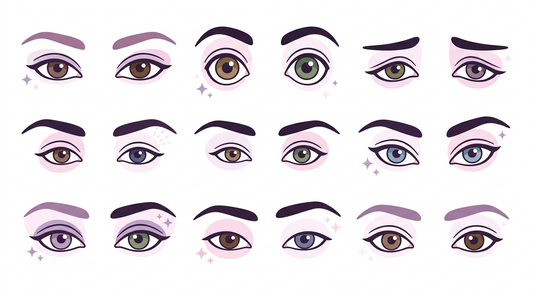 Les différentes formes d'yeux