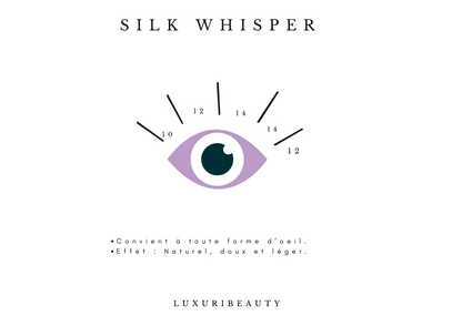 SILK WHISPER - Extensions de cils Volume russe
