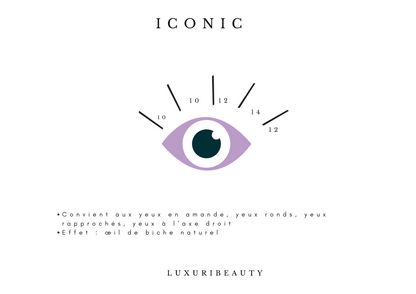ICONIC – Extension de Cils Volume Russe